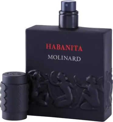 Zdjęcie produktu dla Molinard HABANITA, Kobiety, 75 ml, Geranium, Petitgrain, Ylang-ylang, Cedr, Heliotrop, Jaśmin, Mimoza, Gałka muszkatołowa, Wetiwer, Ylang-ylang, Bursztyn, Mysore, Mech dębowy, Paczula, Wanilia, Spray