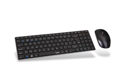 Obrázok produktu pre Set klávesnice s myší Rapoo 9300M, CZ/ SK layout - černá