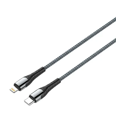 Productafbeelding van ColorWay Kabel Type-C - Apple Lightning (PD snelladen) 3.0A (30W), 1 meter | CW-CBPDCL033-GR
