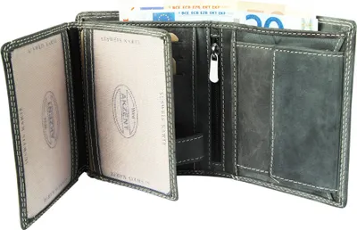 Produktbild von Akzent Echt Leder Geldbörse