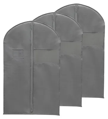 Imagen del producto de Solidchoice - Juego de 3 fundas transpirables para guardar ropa