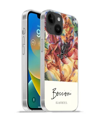 Produktbild von MuchoWow® Handyhülle Schutzhülle Hülle für Apple iPhone 14 - Softcase Kunst - Umberto Boccioni - Elasticità Silikon Softcase Handy Hülle - Mobiltelefonhülle
