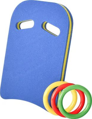 Produktbild von Beco Schwimmbrett Kick & 3 Tauchringe