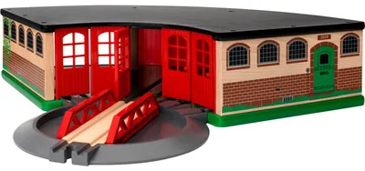 Produktbild von BRIO World - 33736 Großer Ringlokschuppen