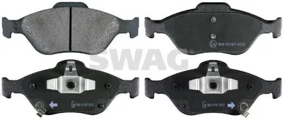 Produktbild von SWAG Bremsbeläge Satz Vorne Bremsklötze für TOYOTA Yaris Schrägheck (P13) 33 10 6452