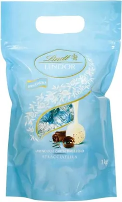 Produktbild von Lindt Lindor Kugeln Stracciatella 1kg
