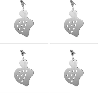 Produktbild von INF Set mit 4 Tischdeckenbeschwerern aus Edelstahl mit Schildkröten-Design