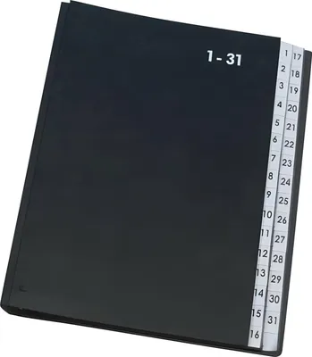 Produktbild von Podpisová kniha 1-31 Q-CONNECT čierna