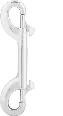 Produktbild von Tauchgeräte doppelte Bolzenschnapphaken, Sliver -Snap, Edelstahl 10 cm / 4 Zoll für BCD