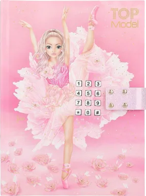 Zdjęcie produktu dla Depesche 12712 TOPModel tajny dziennik kodów z dźwiękiem BALLET