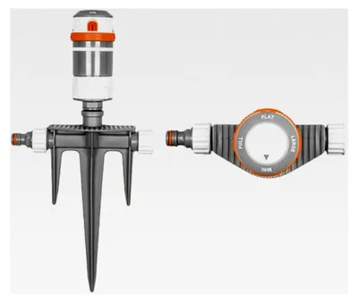 Produktbild von Kreisregner Rasensprenger Sprinkler 4-Funktionen Erdspieß 350m²