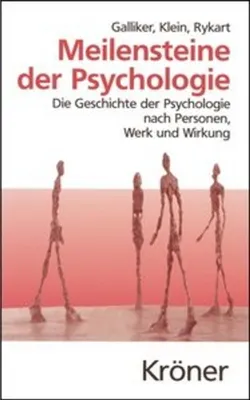 Produktbild von Meilensteine der Psychologie