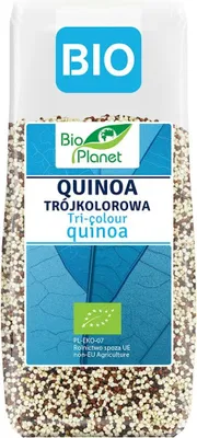 QUINOA TRÓJKOLOROWA BIO 250 g - BIO PLANET
