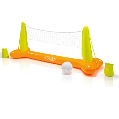 Produktbild von Großer aufblasbarer Poolvolleyball + Ball INTEX 56508