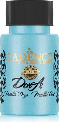 Produktbild von Cadence - Metallic Acrylfarbe - Dora - 50ml Blau Grün