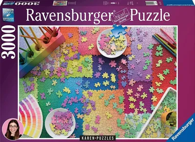 Produktbild von RAVENSBURGER Puzzle Karen: Puzzle ber Puzzle 3000 Teile