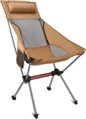 Productafbeelding van Famanu inklapbare stoel - lichtgewicht, ideaal voor het strand, festivals, wandelen en vissen