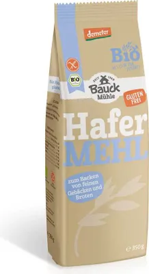 Zdjęcie produktu dla Bauck Mühle mąka owsiana razowa demeter 350g