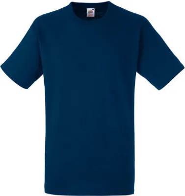 Produktbild von Fruit of the Loom - Heavy Baumwolle T - Navy - XL