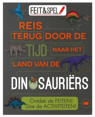 Zdjęcie produktu dla Feit&Spel Dinosauriërs - feiten en activiteitenboek