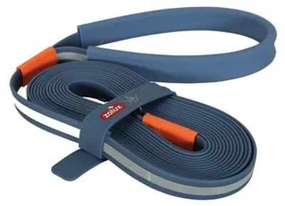 Produktbild von Zolux BVK Schleppleine flach Silikon blau