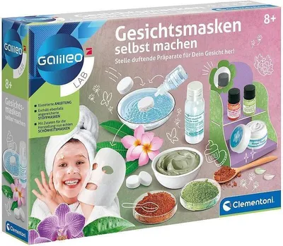 Produktbild von Clementoni Galileo Gesichtsmasken selbst machen