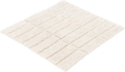 Produktbild von Kleine Wolke Badteppich TILES Natur 60 x 60 cm