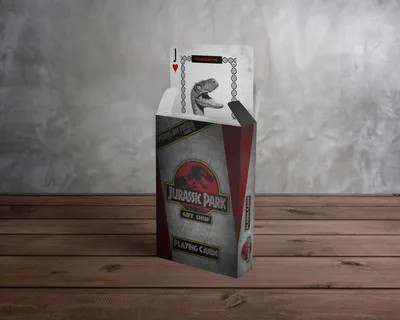Image de Cartes de jeu Jurassic Park