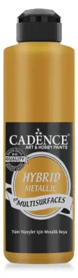Produktbild von Cadence Acrylfarbe Metallic Antikgold 500 ml - Kreative Bastelfarbe
