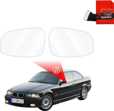 Produktbild von Regenschutzfolie Grizz Protector für Außenspiegel - BMW 3 E36 Coupe (1991-1999)
