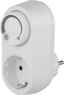 Image de Connecteur intermédiaire REV avec variateur LED intégré, blanc EMD201 20270112