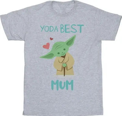 Produktbild von Star Wars - "Best Mum" T-Shirt für Herren BI46833 (L) (Grau)