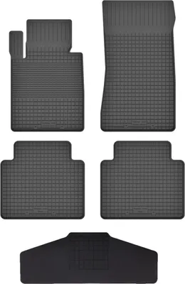 Produktbild von Gummi Fußmatten Set Für: Bmw X3 G01 (2017-) Gummimatten Schwarz