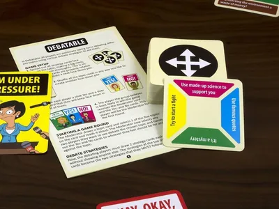 Produktbild von Lustiges Gesellschaftsspiel für Diskussion und Debatte