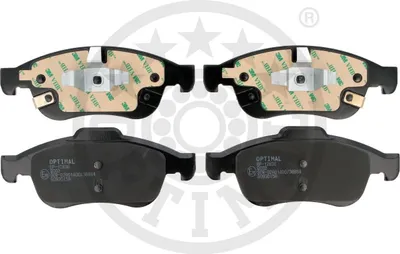Immagine prodotto di Set di pastiglie freno anteriori OPTIMAL Pastiglie freno per FIAT 500X (334) BP-12836