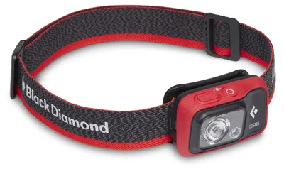 Produktbild von Black Diamond Cosmo 350, Stirnband-Taschenlampe, Schwarz, Rot, 1,1 m, IPX8, 350 lm, 10 m