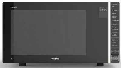 Image de Micro-ondes + grill 30l 900w noir - Whirlpool - MWP303SB - cook 30
