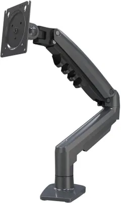 Produktbild von Famanu Monitorarm für 17–30 Zoll Bildschirme, verstellbar und stabil, schwarz
