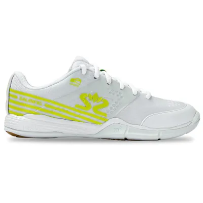 Immagine prodotto di Scarpe da indoor per pallamano Salming Viper 5, colore bianco/giallo, codice prodotto 1230074-0716, taglia: 36 2/3 EU
