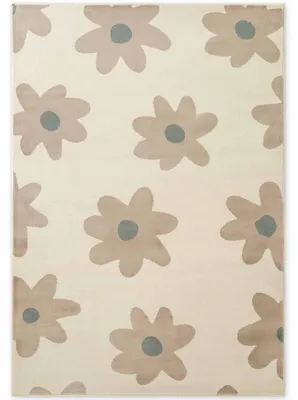 Produktbild von Hanse Home Kinderteppich Bloomy,Tiere, Spielteppich, robust, Kinderzimmer, Creme