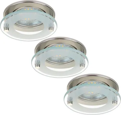 Produktbild von Einbauleuchte Briloner Attach LED 3er Set Downlight Einbaulampe Deckenlampe