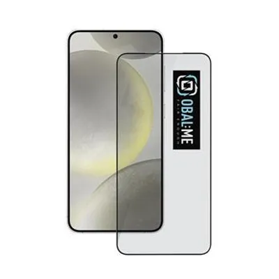 Produktbild von Gehärtetes Glas 5D 9H für Samsung Galaxy S24 PLUS mit schwarzem Rahmen