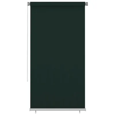 Zdjęcie produktu dla Roleta zewnętrzna vidaXL 120 x 230 cm, ciemnozielona, HDPE