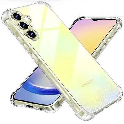 Zdjęcie produktu dla Etui na telefon samsung galaxy A25 5G tpu przezroczyste odporne żółknięc
