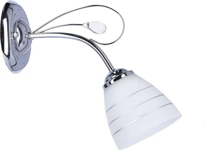Obrázek produktu pro Nástěnné osvětlení SIMPLI - 1xE27, 40W, chromované / bílé