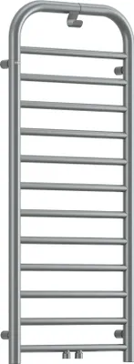 Zdjęcie produktu dla Grzejnik łazienkowy drabinka 121x50 cm, stal mat, wodno-elektryczny