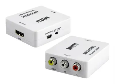 Obrázek produktu pro Převodník RCA na HDMI SPACETRONIC 3RCACHD02 AV2HDMI