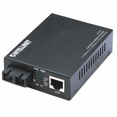 Produktbild von INTELLINET Medienkonverter Fast Ethernet Multimode 2km   sw