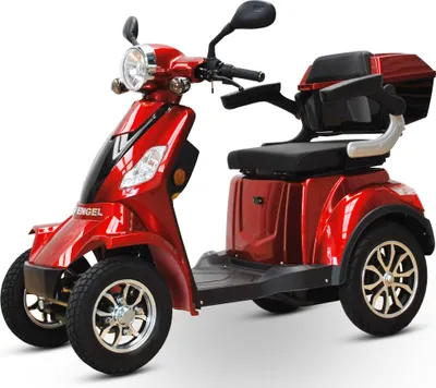 Produktbild von Eco Engel 510 rot mit 20 Ah Li-Io Akku Herausnehmbar, 25 km/h Elektromobil
