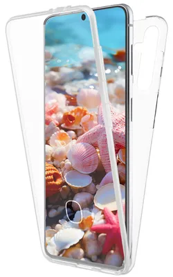 Produktbild von NALIA 360° Hülle für Samsung Galaxy S24 – Vorne & Hinten Schutz – 360GUARD (Full-Body Case) – Marke aus Berlin – Transparent